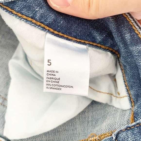 BP Light Wash Blue Denim Distressed Jeans 5 - Picture 6 of 8